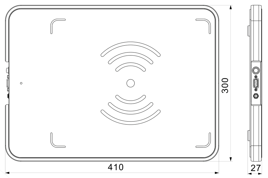 RU6101 mechanical dimensions