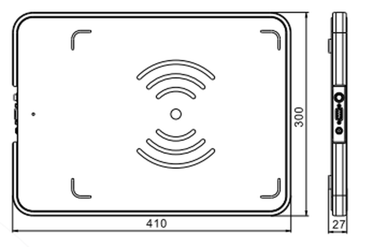 RU6521 mechanical dimensions